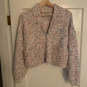 Urban Outfitters Francesca Plush Cardigan XS